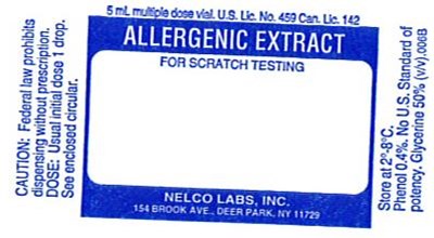 5 mL Short Ragweed Scratch (Nelco 5 mL Short Ragweed Scratch)
